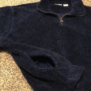 Sherpa Quarter-zip Pullover